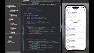 2023 SwiftUI Profile Navigation Tutorial | NavigationStack | MVVM