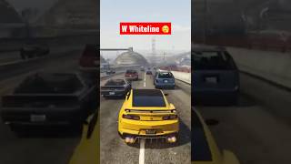 WITHOUT Skill You CAN’T Drive Through Cars Like This *CRAZY Whiteline* - GTA V No Hesi