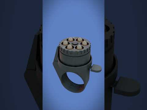 World's smallest pistol _ 3D Animation _#shorts