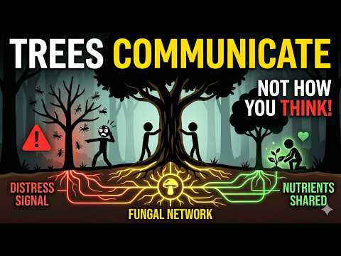 Trees Are Warning Each Other… Underground 😳