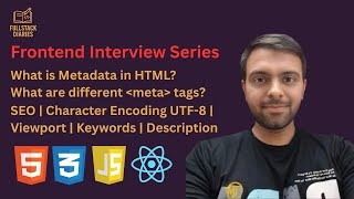 HTML Metadata & Meta Tags in Head Tag | SEO, Character Encoding, Viewport, Keywords, Description