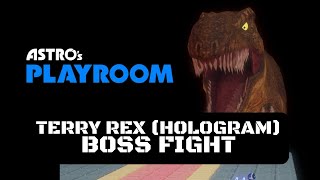 Astro's Playroom Terry Rex (Hologram) Boss Fight