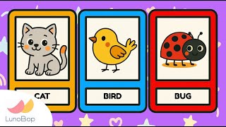 First Words Song for Babies & Toddlers | Learn to Talk | Baby Vocabulary Learning For Circle Time