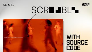 This is the Craziest 🤯 Scramble Text Animation Ever | GSAP + Next.js