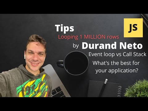 Javascript Event Loop | Loop one MILLION Records