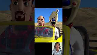 Scary Teacher 3D vs Squid Game Huggy Wuggy Troll Monster Truck Runway Challenge #shorts