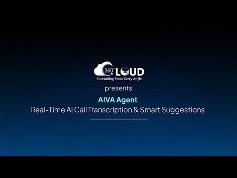 AIVA Agent Demo | Real-Time AI Call Transcription & Smart Suggestions