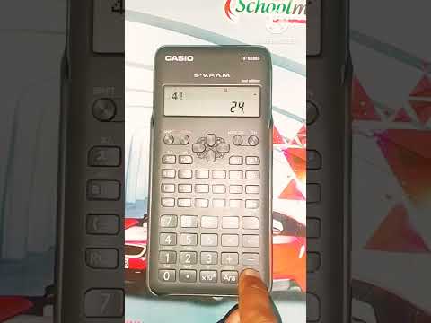 How to find factorial in scientific calculator |#short #trick #viral