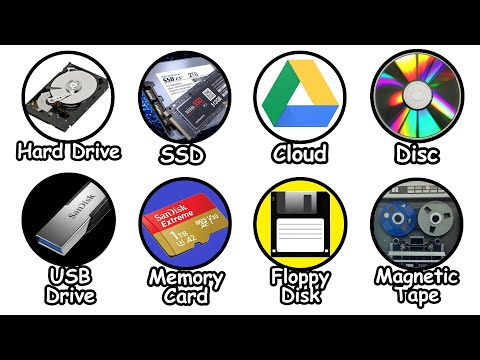 Every Type of Data Storage Explained in 8 Minutes