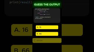 Can You Guess the Python Output? 🤔🐍 #shorts