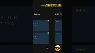 learn css tricks😎 #development #coding #css