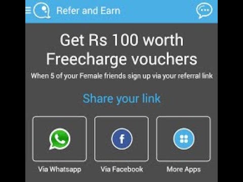 Free Recharge 100%Cash back & invite Friend Earn 100 rs|| M Tech Viralapp