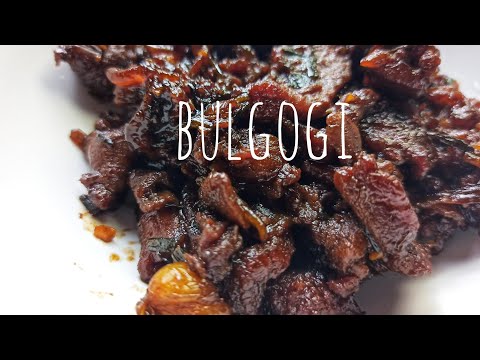 Indian girl trying to make korean dish | bulgogi |makelicious A