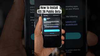 How to install iOS 26 Public Beta