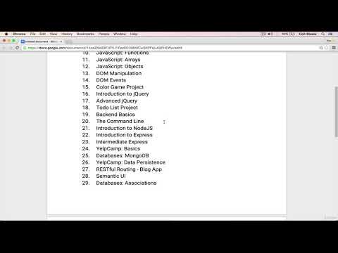 Complete Web Developer Bootcamp #2 | Syllabus Walkthrough. What Are You Going To Learn?