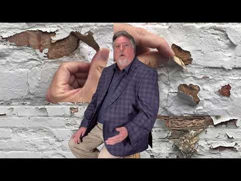 The Brickman on Painted Brick