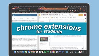 5 must-have chrome extensions for students! ✰ essentials for online classes