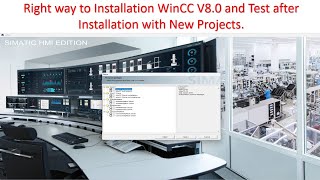 Right Way to Install WinCC V8.0 | Complete Installation & Project Testing Guide | @utomation Tech