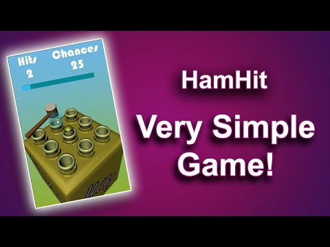 I had made a Very Simple Game during Lockdown | HamHit in Unity Engine