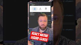 Apple’s Liquid Glass is already supported in React Native 🧊⚛️