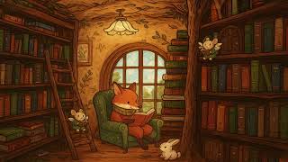 Relaxing Library Ambience | Calm Reading Room, Study Background [No Ads]