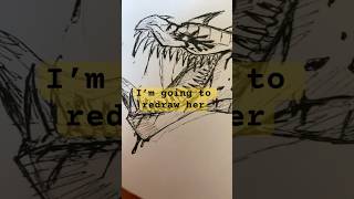 Character drawing, for the eclipse! #art #dragon #eclipse2024