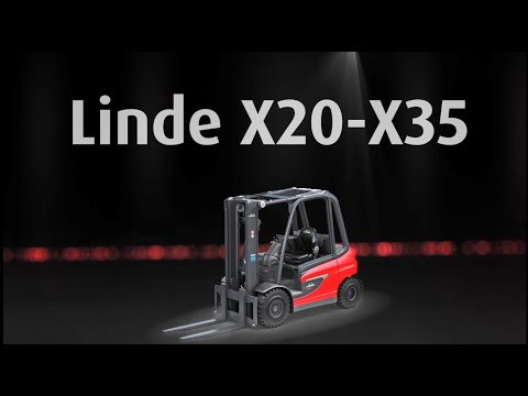 The all-new Linde X20 X35 Electric Counterbalance Truck