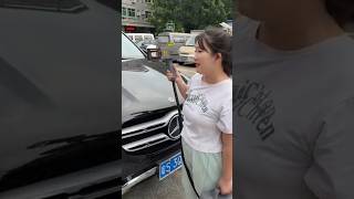 Handheld laser car logo marking #asmr #art #laser #laserengraving #shorts