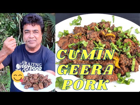 RECIPE FOR CUMIN PORK / HOW TO COOK CUMIN PORK / GEERA PORK / CUMIN PORK / COOKING PORK / CUMIN.