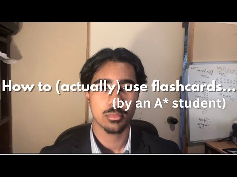 The Flashcard Method I use for A*s [Full Guide]