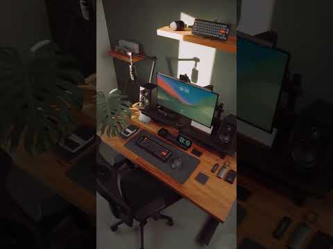 Clean setup #desksetup #programming #keyboard