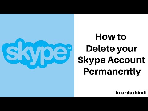 how to delete skype account in computer