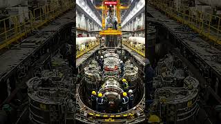 Unbelievable details: #shorts #turbinebuild #engineeringlife #trendingnow #factorywork #machinery