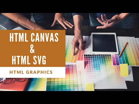 How to add or use  HTML Graphics in HTML for website design | Canvas | SVG | Difference