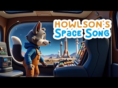 Let's Fly! Fly Past the Sun with Howlson! Space Adventure for Kids 🚀 Sing and Travel the Galaxy!
