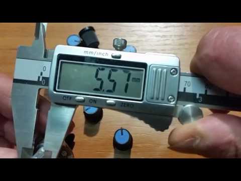 Plastic Potentiometers knobs from Banggood.com