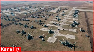 Ukraine creates huge graveyard of helicopters in Russia; 71 Mi-8 and Mi-24 Gunships stored in Syzran