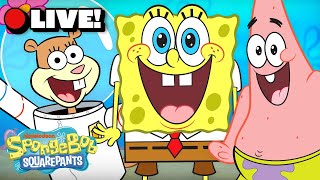 🔴LIVE: SpongeBob - Season 5 Marathon | @SpongeBobOfficial