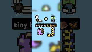 Tiny Bugs! #pixelart #pixelgraphics #insects #gaming