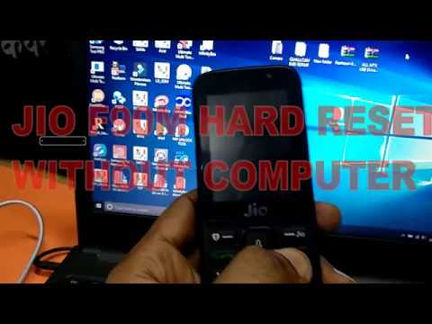 jio f90m hard reset without computer