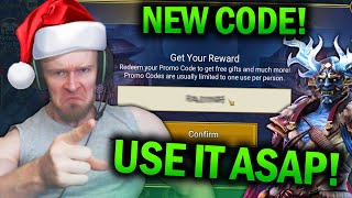 NEW CHRISTMAS PROMO CODE for ALL PLAYERS (Use ASAP!) - Raid Shadow Legends