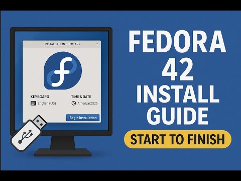 How to Install Fedora Linux Version 42 from Start to Finish + Basic Configurations [2025]