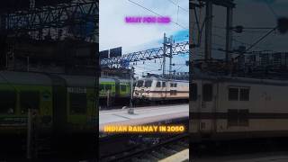 Pov: Indian Railways in 2050 😔 Vande Bharat 💀 #indianrailways #vandebharat