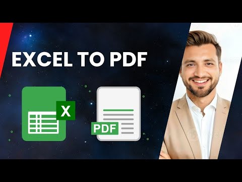 "How to Convert Excel to PDF | Quick & Easy Excel to PDF Tutorial (2024)"