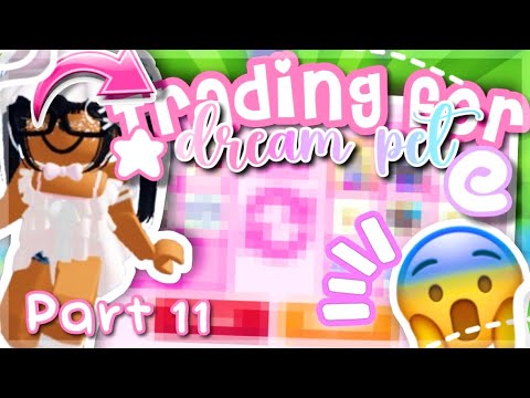 ｡𖦹°‧🌈Trading for my DREAM pets!🧑‍🤝‍🧑🐾// Ep: 11 ˎˊ˗ #adoptmetrading #adoptme #grinding #preppy