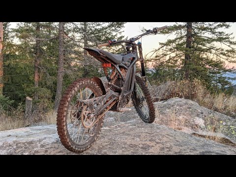 Sur Ron X Off-Road Test-Full Battery Mountain Climb