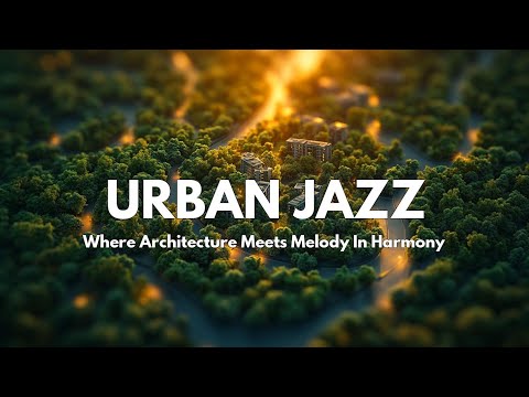 Jazz Music Oasis - Serene Urban Greenery Meets Soulful Melodies | Jazz Music Experience