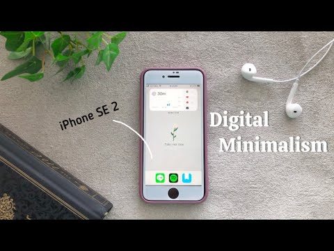 How I keep my iPhone SE 2 minimal | digital minimalism