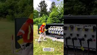 28kv gang switch on an sf6 switchgear