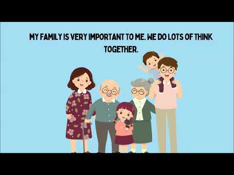 Story 8: My Wonderful Family - Learning Basic English Stories with #GinheoSchool